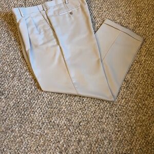 Savane Men,s Flat Front Stretch Crosshatch Pant